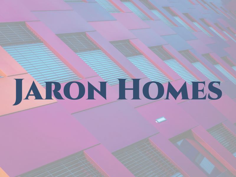 Jaron Homes