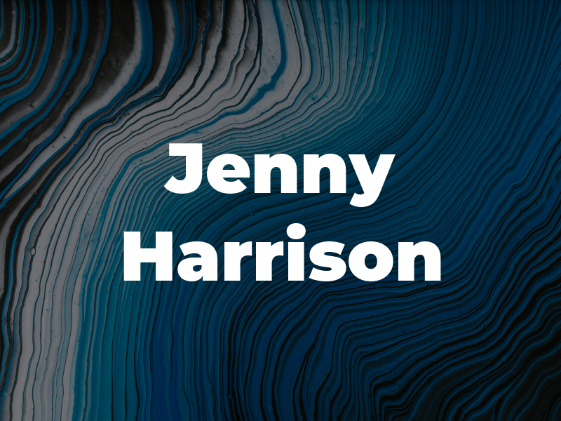 Jenny Harrison