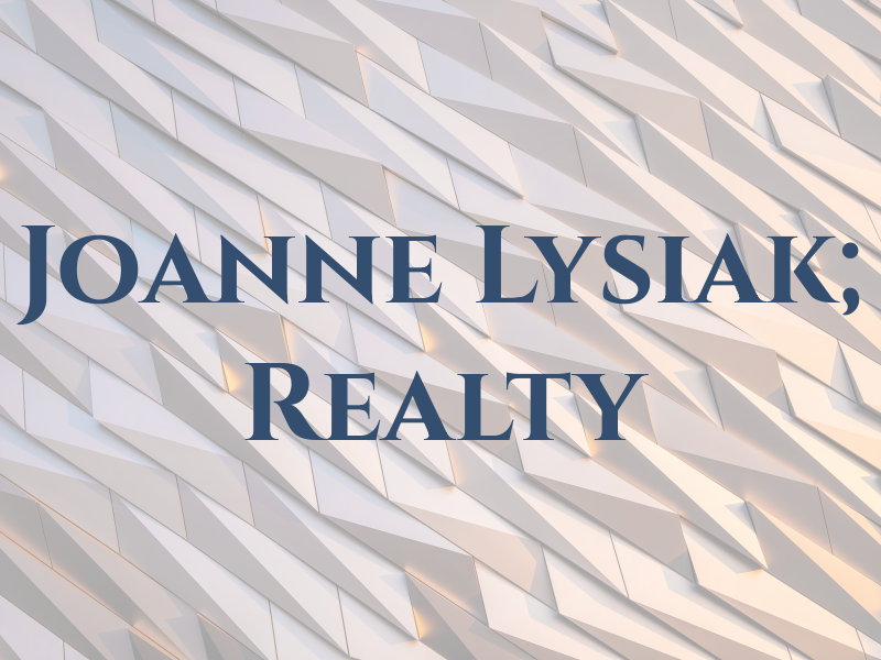 Joanne Lysiak; NRC Realty