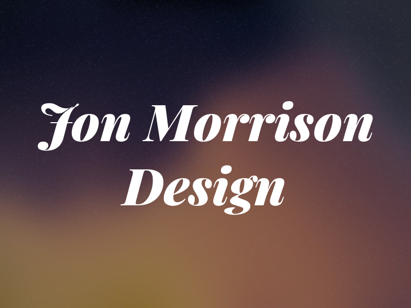 Jon Morrison Design