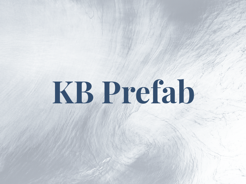 KB Prefab