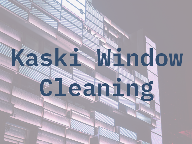 Kaski Window Cleaning