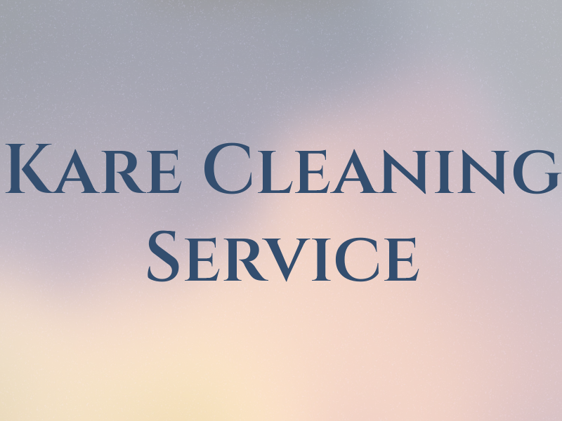 Kare Cleaning Service
