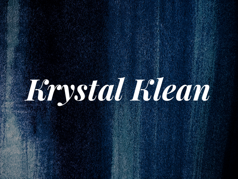 Krystal Klean