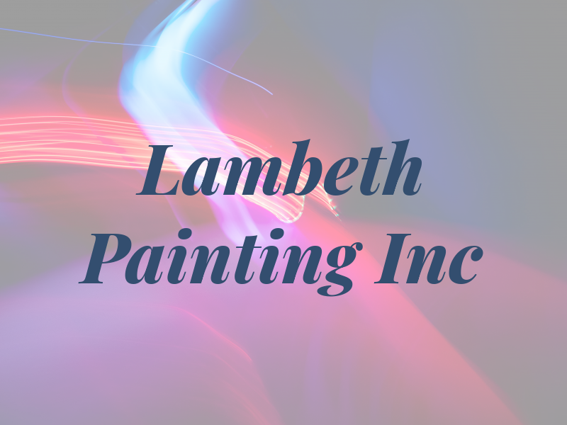 Lambeth Painting Inc