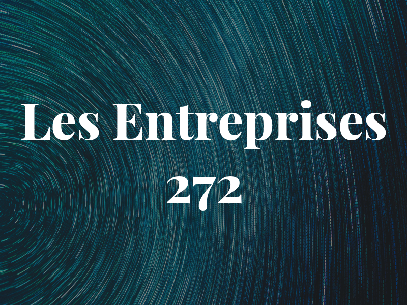 Les Entreprises 272