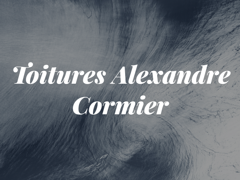 Les Toitures Alexandre Cormier Inc