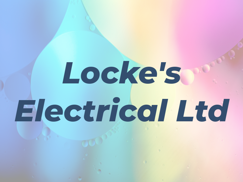 Locke's Electrical Ltd