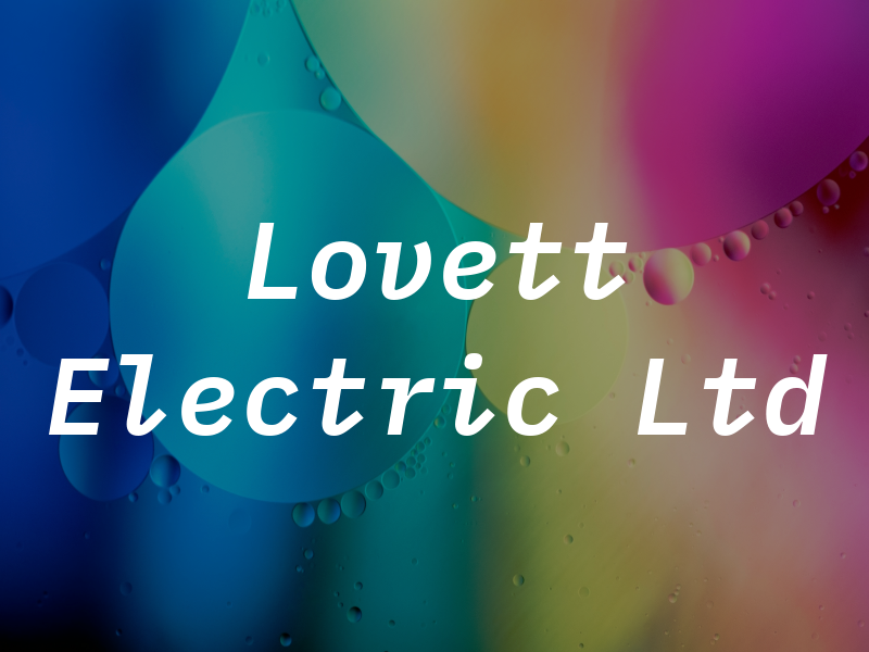 Lovett Electric Ltd