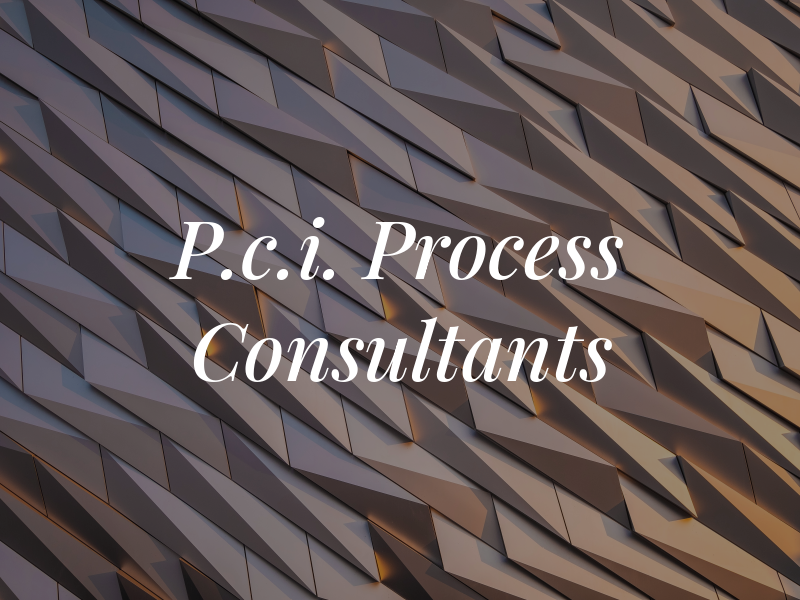 P.c.i. Process Consultants Inc