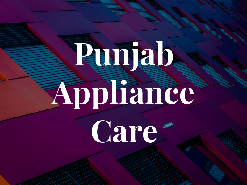 Punjab Appliance Care