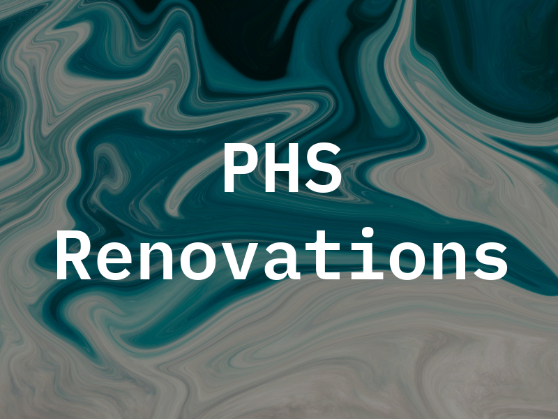 PHS Renovations