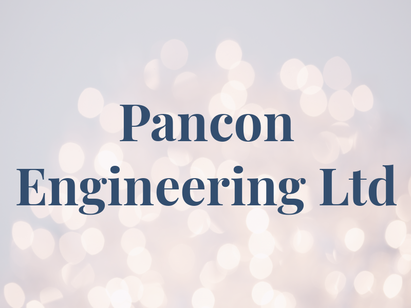 Pancon Engineering Ltd