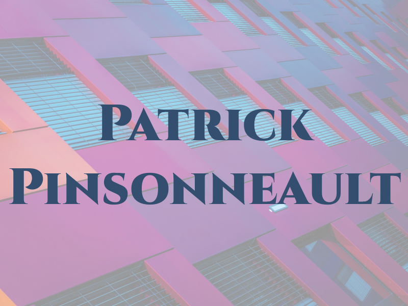 Patrick Pinsonneault