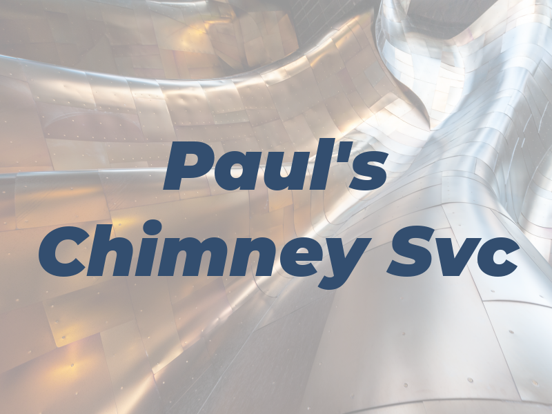 Paul's Chimney Svc