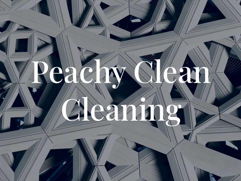 Peachy Clean Cleaning CO.
