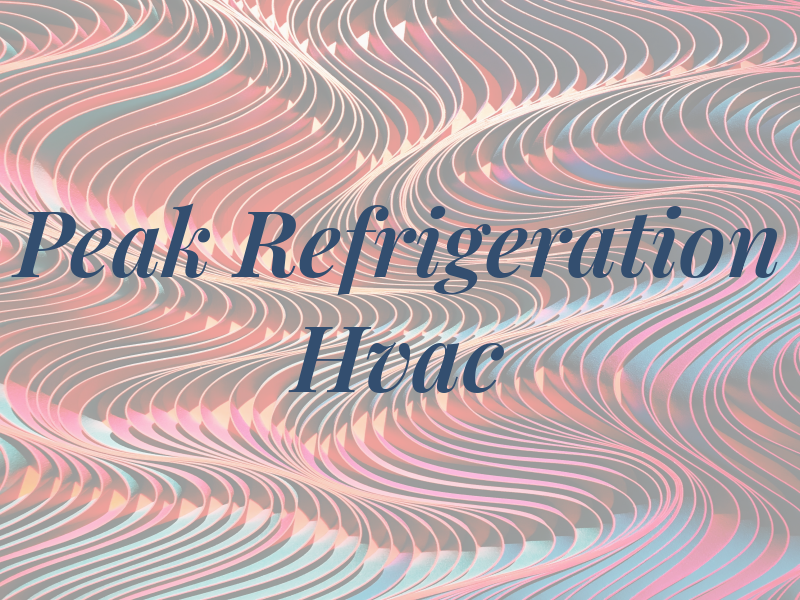 Peak Refrigeration and Hvac