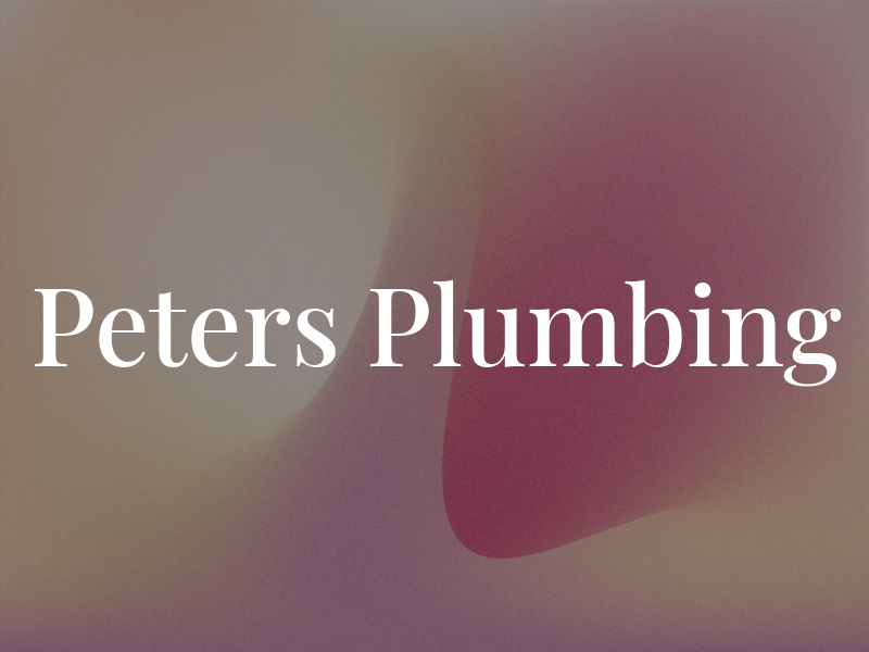 Peters Plumbing