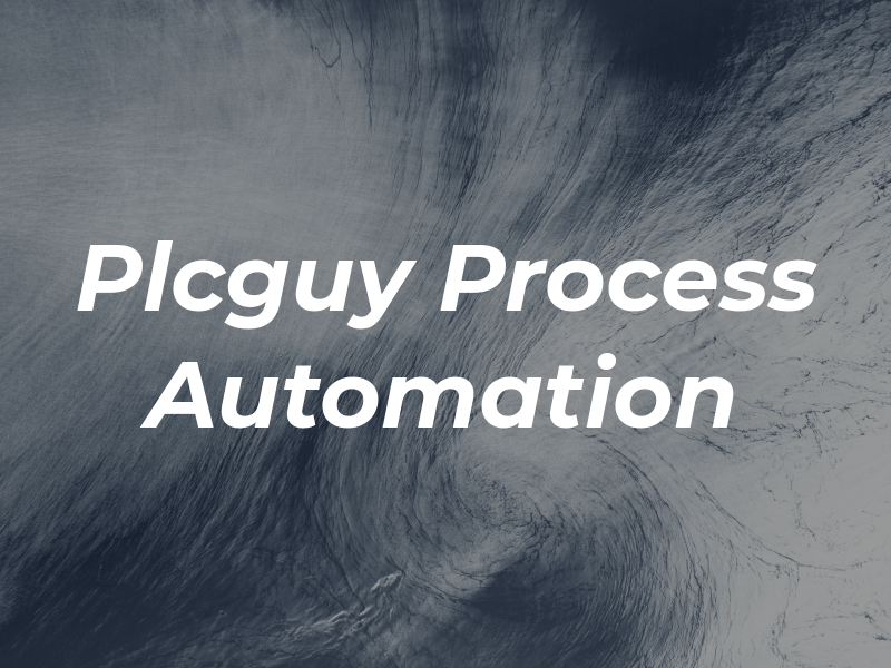 Plcguy Process Automation