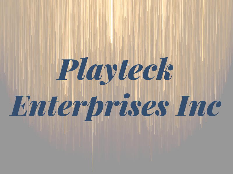 Playteck Enterprises Inc