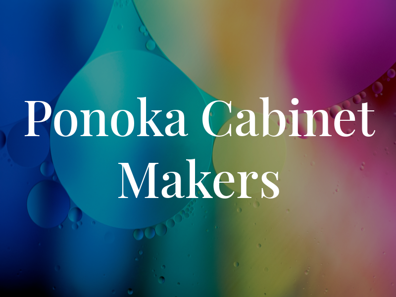 Ponoka Cabinet Makers Ltd