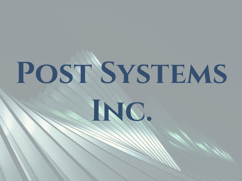 Post Air Systems Inc.