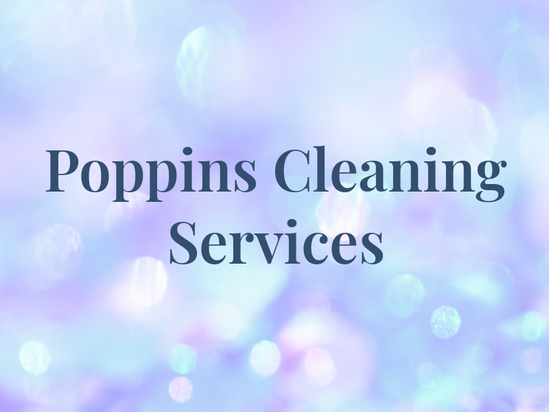 Poppins Cleaning Services Ltd