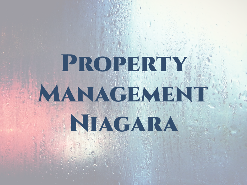 Property Management Niagara