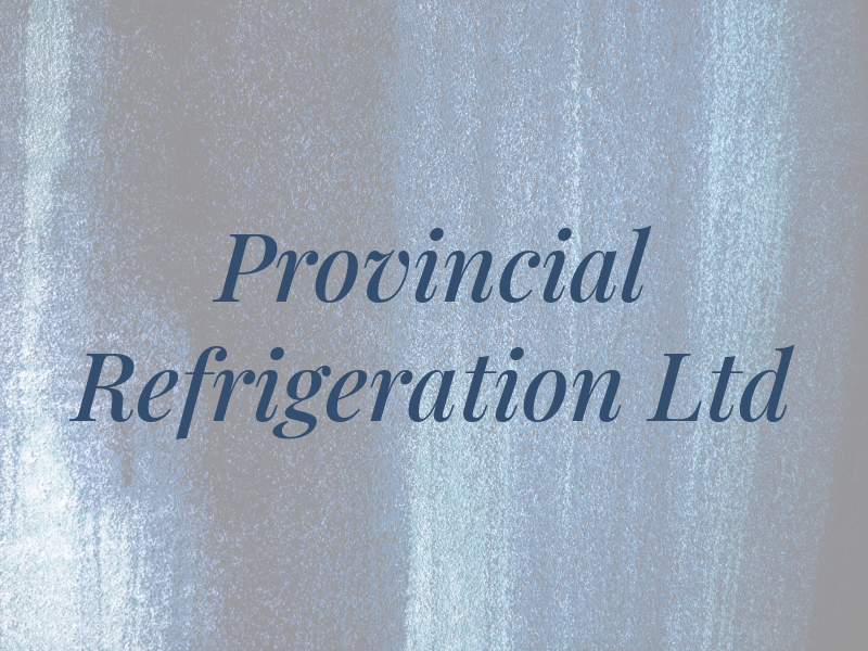 Provincial Refrigeration Ltd