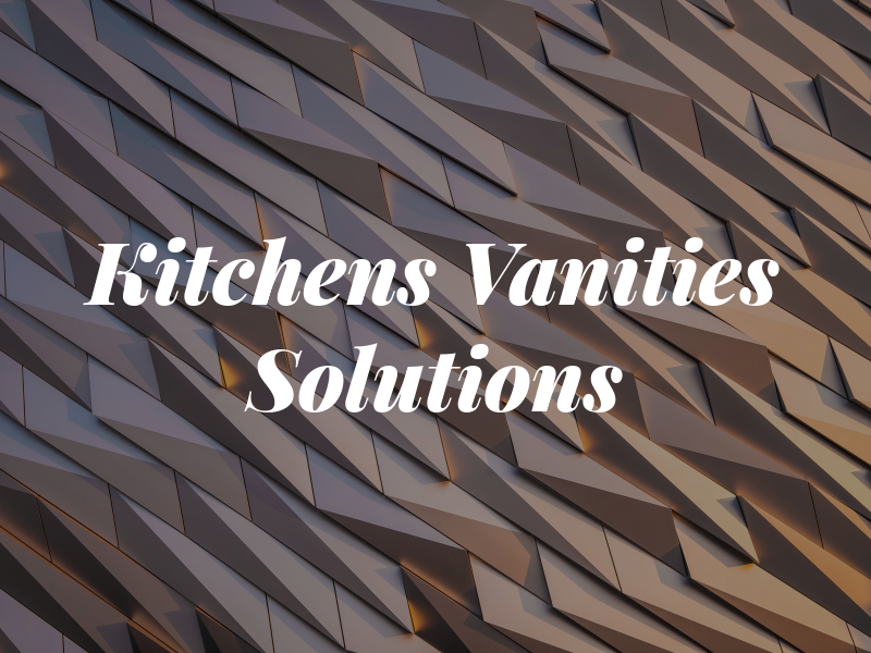 RD Kitchens & Vanities Solutions
