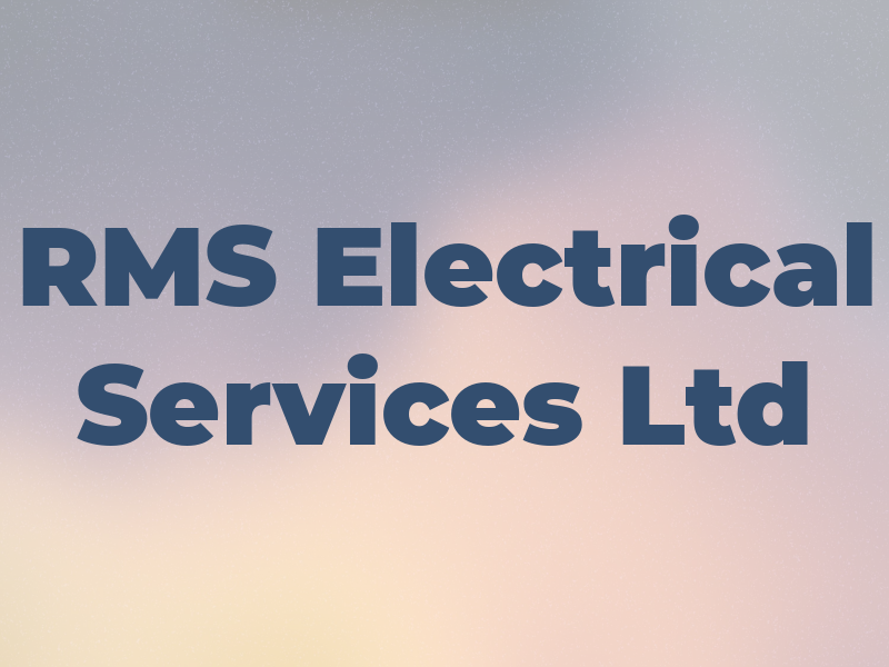 RMS Electrical Services Ltd