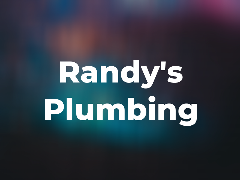 Randy's Plumbing