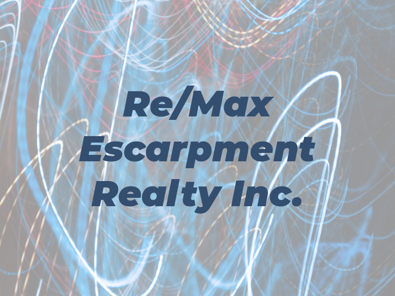 Re/Max Escarpment Realty Inc.