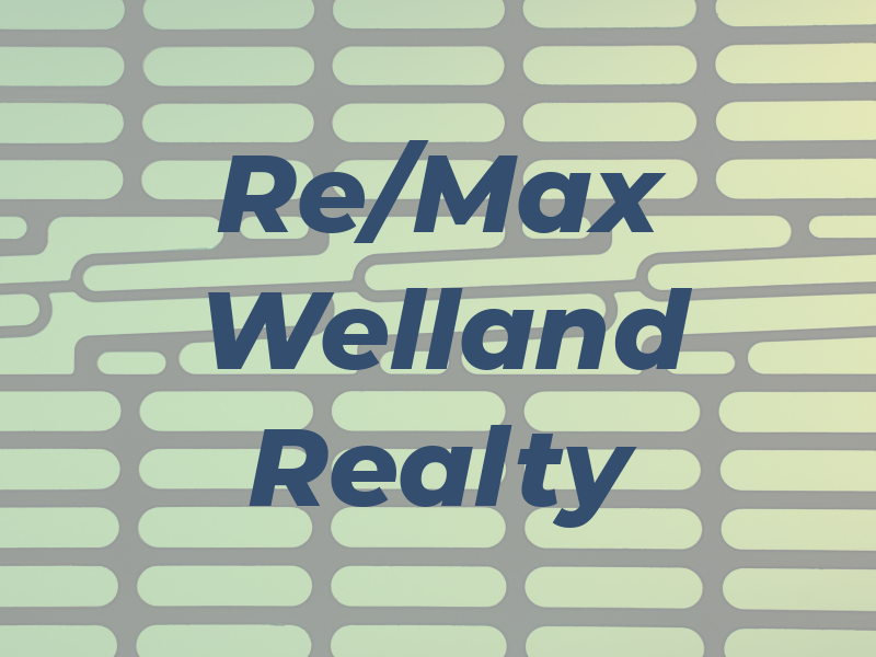 Re/Max Welland Realty LTD