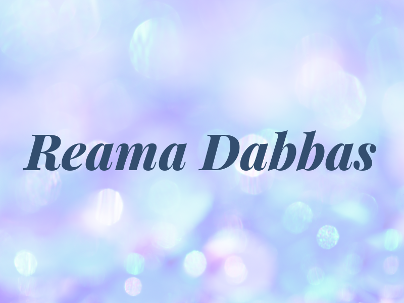 Reama Dabbas