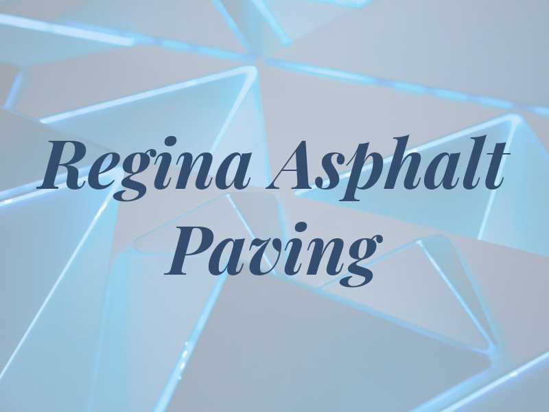 Regina Asphalt Paving