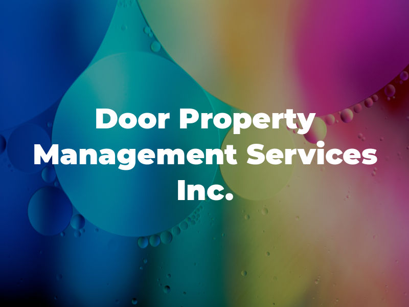 Red Door Property Management Services Inc.