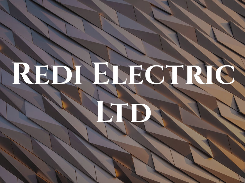 Redi Electric Ltd