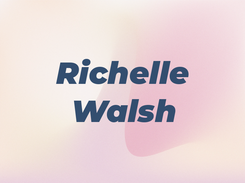 Richelle Walsh