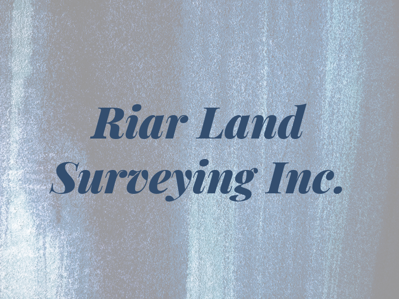 Riar Land Surveying Inc.