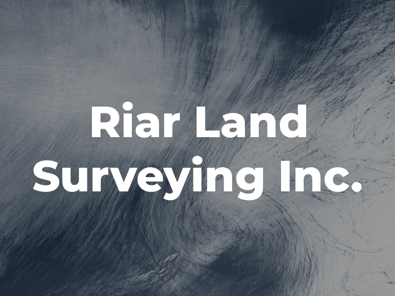 Riar Land Surveying Inc.