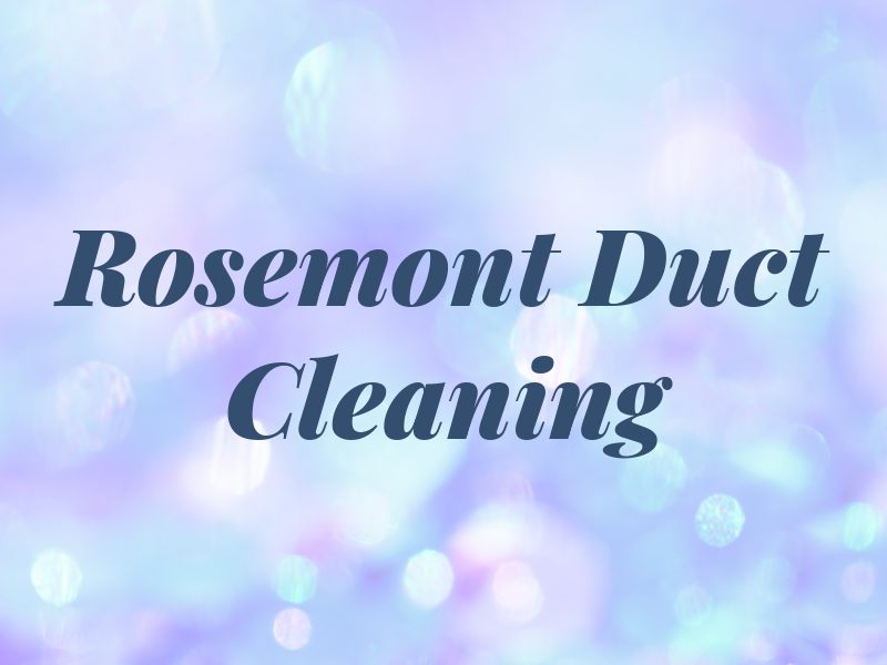 Rosemont Air Duct Cleaning