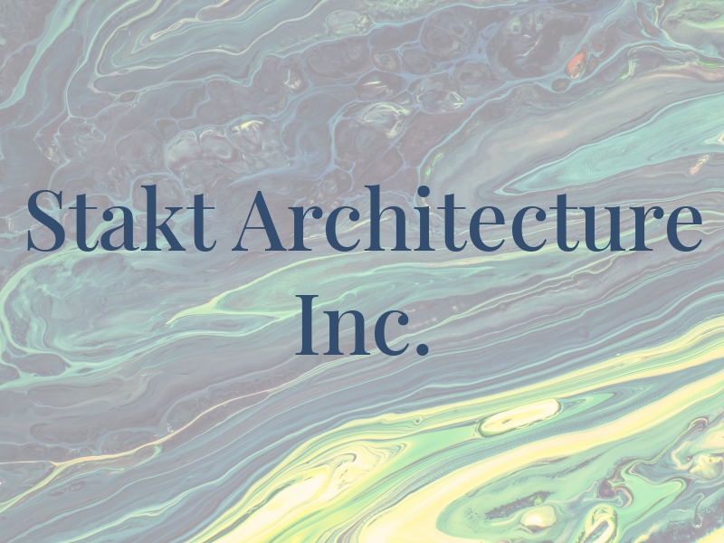 Stakt Architecture Inc.