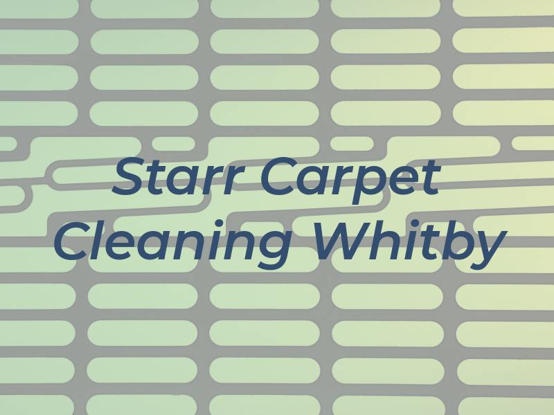 Starr Carpet Cleaning Whitby