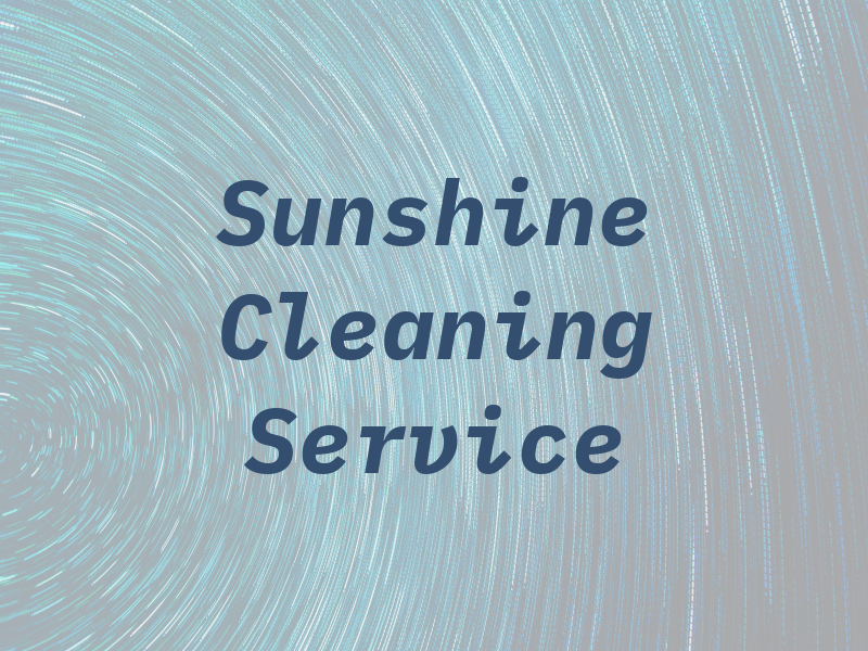 Sunshine Cleaning Service