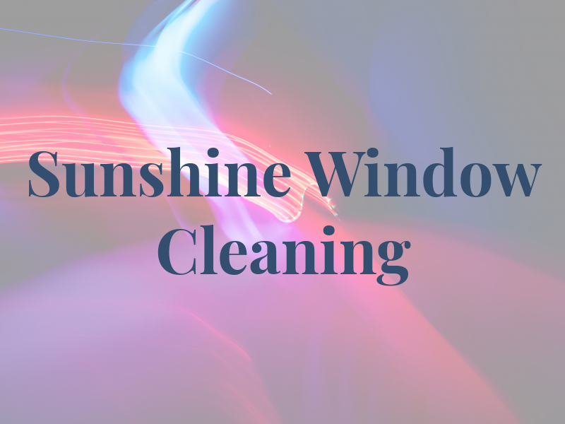 Sunshine Window Cleaning