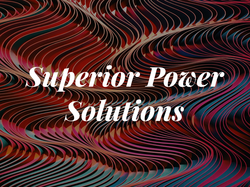 Superior Gen Power Solutions