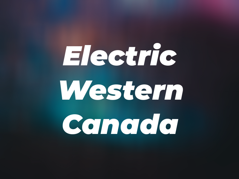 SCE Electric Western Canada Ltd