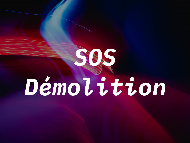 SOS Démolition