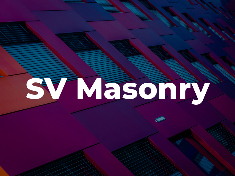 SV Masonry
